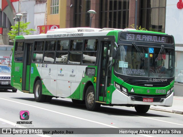 VB Transportes e Turismo 3302 na cidade de Campinas, São Paulo, Brasil, por Henrique Alves de Paula Silva. ID da foto: 11508188.