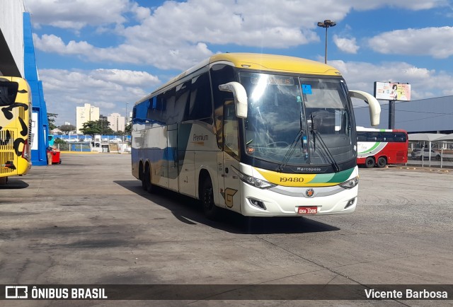 Empresa Gontijo de Transportes 19480 na cidade de Goiânia, Goiás, Brasil, por Vicente Barbosa. Número da foto: #11507628.