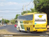 Empresa Gontijo de Transportes 14520 na cidade de Pirapora, Minas Gerais, Brasil, por Andrew Campos. ID da foto: :id.