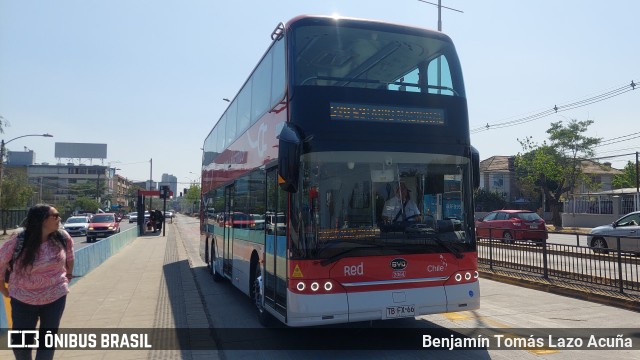 Metbus 2064 na cidade de Ñuñoa, Santiago, Metropolitana de Santiago, Chile, por Benjamín Tomás Lazo Acuña. ID da foto: 11582363.