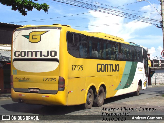 Empresa Gontijo de Transportes 17175 na cidade de Pirapora, Minas Gerais, Brasil, por Andrew Campos. ID da foto: 11583073.