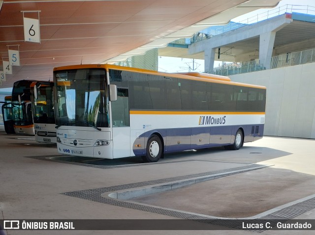 Monbus  na cidade de Santiago de Compostela, La Coruña, Galicia, Espanha, por Lucas C.  Guardado. ID da foto: 11581243.