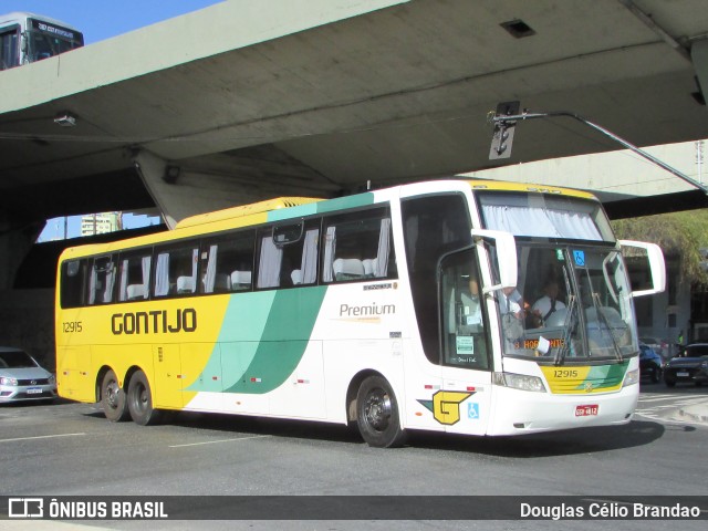 Empresa Gontijo de Transportes 12915 na cidade de Belo Horizonte, Minas Gerais, Brasil, por Douglas Célio Brandao. ID da foto: 11582279.