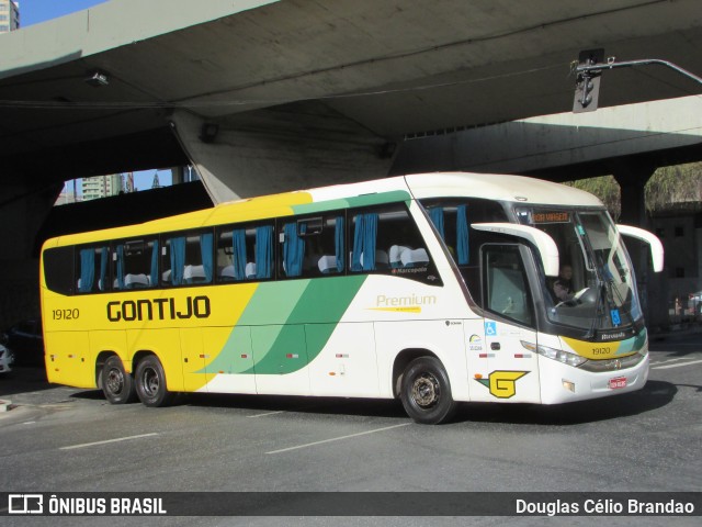 Empresa Gontijo de Transportes 19120 na cidade de Belo Horizonte, Minas Gerais, Brasil, por Douglas Célio Brandao. ID da foto: 11582035.