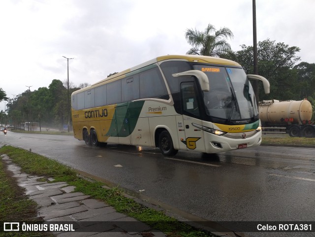 Empresa Gontijo de Transportes 19500 na cidade de Ipatinga, Minas Gerais, Brasil, por Celso ROTA381. ID da foto: 11581765.