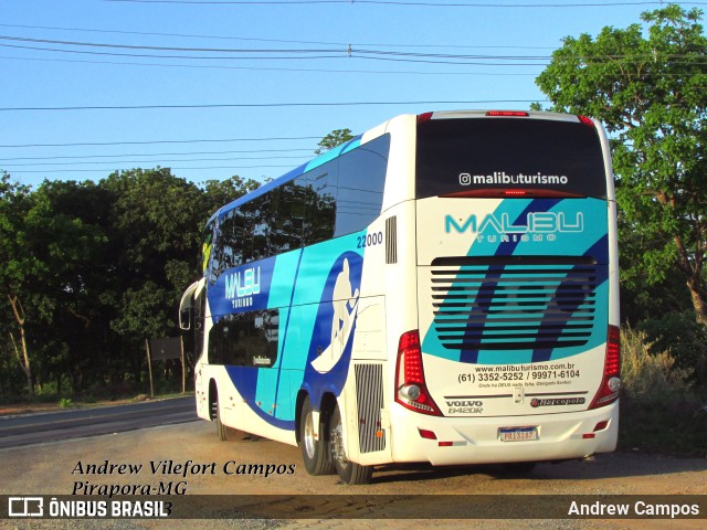 Malibu Turismo 3887 na cidade de Pirapora, Minas Gerais, Brasil, por Andrew Campos. ID da foto: 11583048.