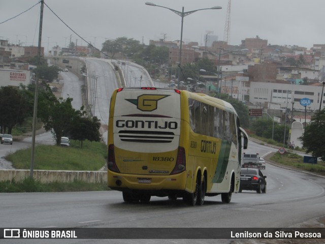 Empresa Gontijo de Transportes 18380 na cidade de Caruaru, Pernambuco, Brasil, por Lenilson da Silva Pessoa. ID da foto: 11583226.