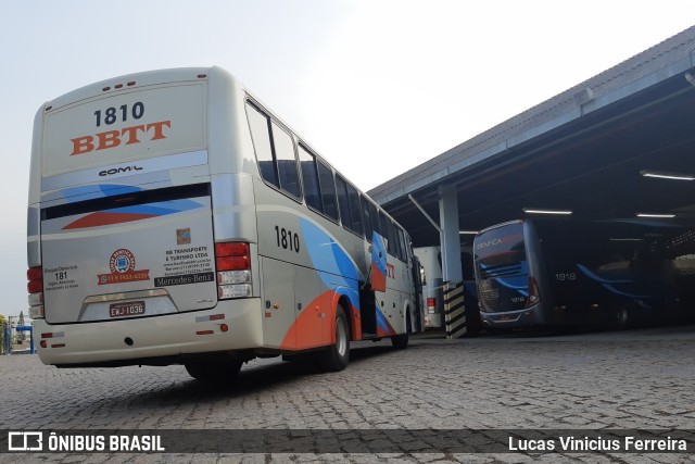BBTT - Benfica Barueri Transporte e Turismo 1810 na cidade de Sorocaba, São Paulo, Brasil, por Lucas Vinicius Ferreira. Número da foto: #11581780.