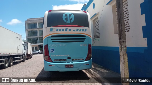Emtram 4780 na cidade de Barra da Estiva, Bahia, Brasil, por Flávio  Santos. Número da foto: #11581497.