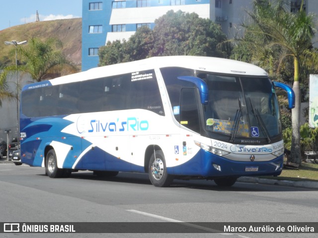 Silva's Rio Turismo e Fretamento 2024 na cidade de Aparecida, São Paulo, Brasil, por Marco Aurélio de Oliveira. Número da foto: #11586416.