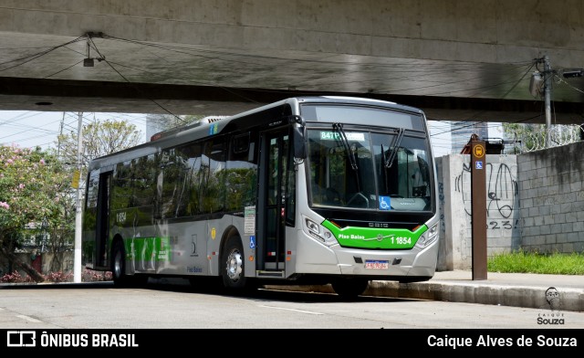 Viação Santa Brígida 1 1854 na cidade de São Paulo, São Paulo, Brasil, por Caique Alves de Souza. ID da foto: 11584636.