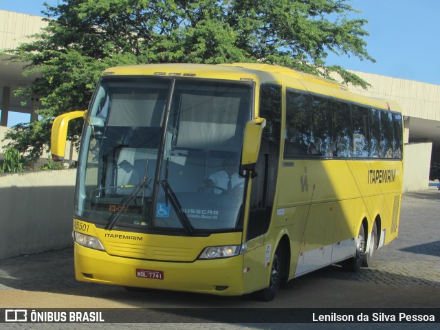 Viação Itapemirim 45501 na cidade de Caruaru, Pernambuco, Brasil, por Lenilson da Silva Pessoa. ID da foto: 11585408.