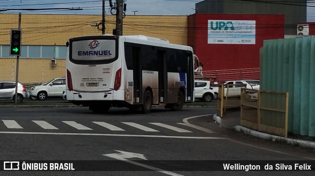 Emanuel Transportes 1448 na cidade de Serra, Espírito Santo, Brasil, por Wellington  da Silva Felix. ID da foto: 11585497.