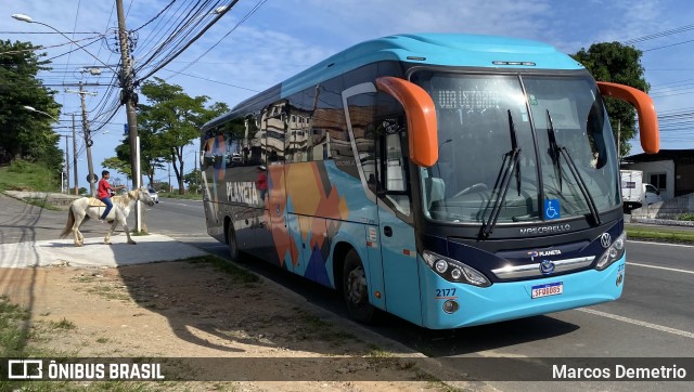 Planeta Transportes Rodoviários 2177 na cidade de Guarapari, Espírito Santo, Brasil, por Marcos Demetrio. Número da foto: #11584010.