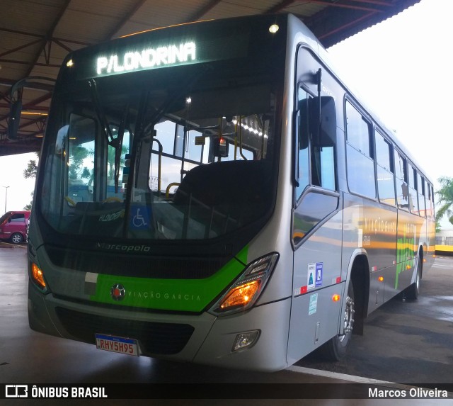 Viação Garcia 81068 na cidade de Londrina, Paraná, Brasil, por Marcos Oliveira. Número da foto: #11585433.