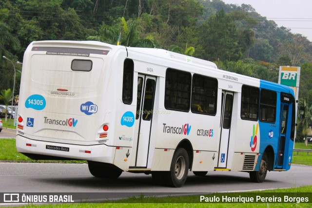 Serramar Transporte Coletivo 14305 na cidade de Barra do Piraí, Rio de Janeiro, Brasil, por Paulo Henrique Pereira Borges. Número da foto: #11584806.