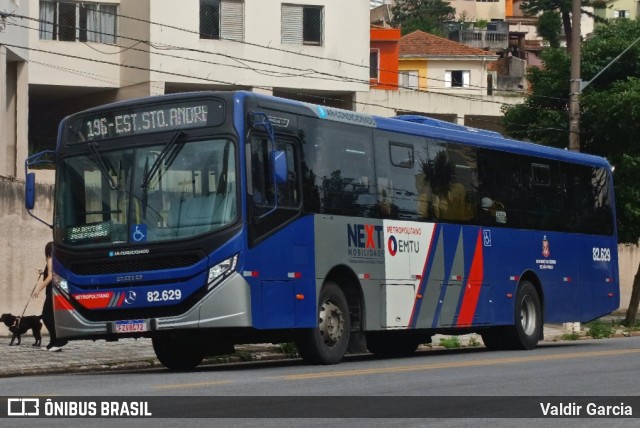 Next Mobilidade - ABC Sistema de Transporte 82.629 na cidade de São Bernardo do Campo, São Paulo, Brasil, por Valdir Garcia. ID da foto: 11583988.