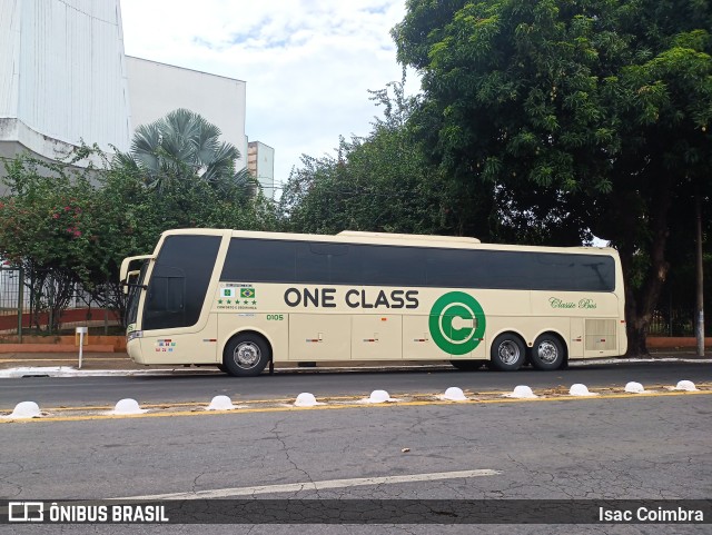 One Class Transportes 0105 na cidade de Goiânia, Goiás, Brasil, por Isac Coimbra. Número da foto: #11584073.