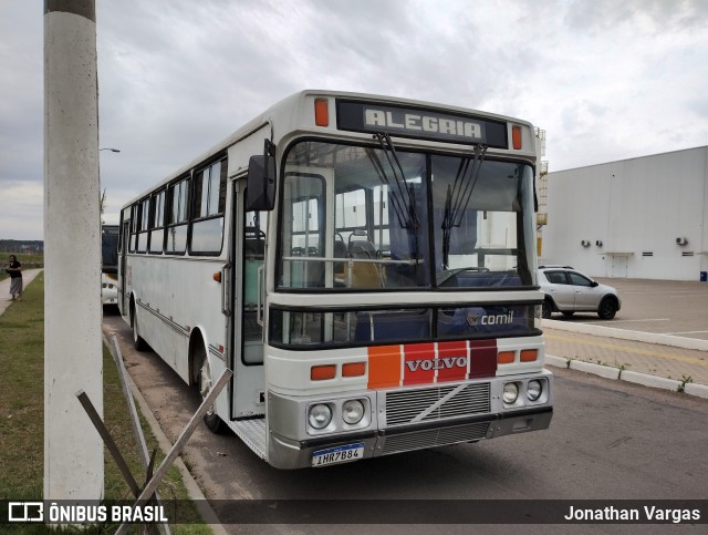 Ônibus Particulares 128 na cidade de Guaíba, Rio Grande do Sul, Brasil, por Jonathan Vargas. ID da foto: 11584034.