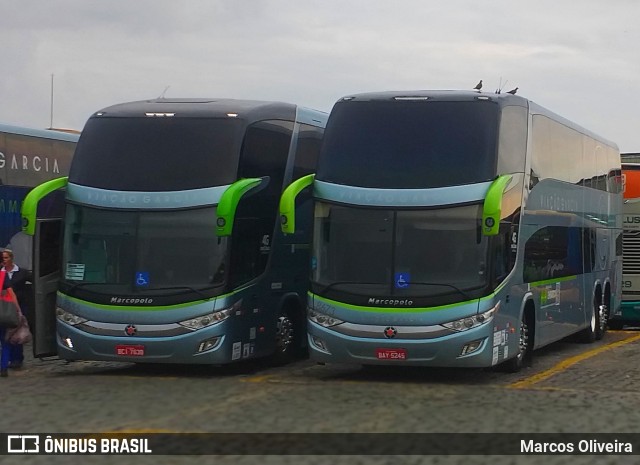 Viação Garcia 8673 na cidade de Londrina, Paraná, Brasil, por Marcos Oliveira. Número da foto: #11585548.