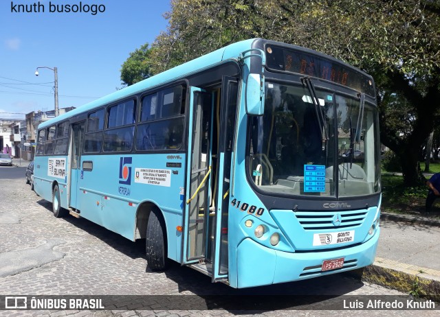 Empresa de Transportes Santa Silvana 41080 na cidade de Pelotas, Rio Grande do Sul, Brasil, por Luis Alfredo Knuth. Número da foto: #11584724.