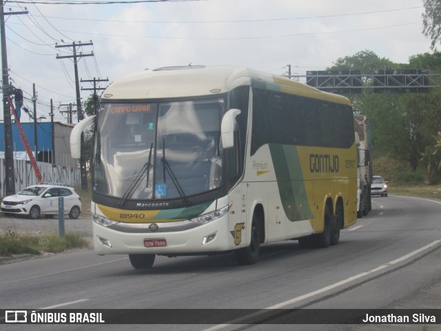 Empresa Gontijo de Transportes 18940 na cidade de Jaboatão dos Guararapes, Pernambuco, Brasil, por Jonathan Silva. Número da foto: #11584589.
