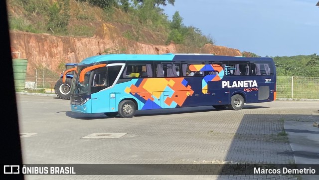 Planeta Transportes Rodoviários 2217 na cidade de Guarapari, Espírito Santo, Brasil, por Marcos Demetrio. Número da foto: #11585233.