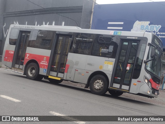 Allibus Transportes 4 5564 na cidade de São Paulo, São Paulo, Brasil, por Rafael Lopes de Oliveira. Número da foto: #11583888.