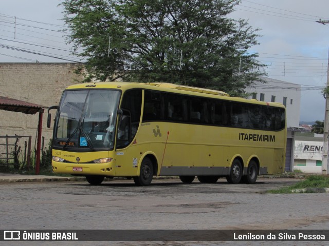 Viação Itapemirim 5033 na cidade de Caruaru, Pernambuco, Brasil, por Lenilson da Silva Pessoa. Número da foto: #11585896.