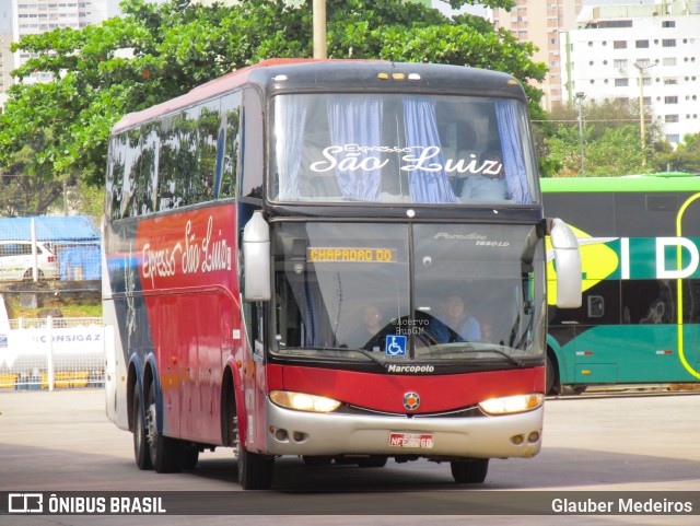 Expresso São Luiz 6870 na cidade de Goiânia, Goiás, Brasil, por Glauber Medeiros. ID da foto: 11585793.