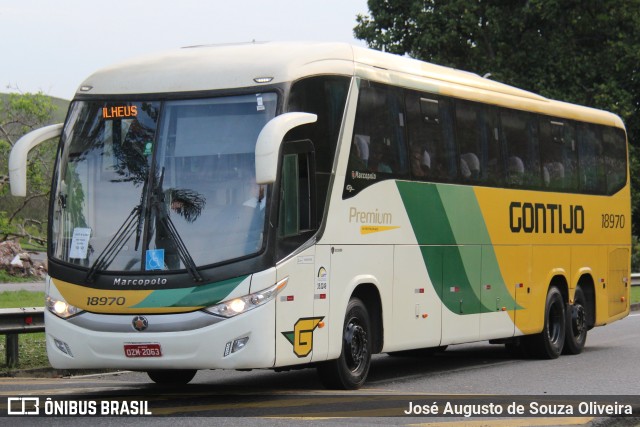 Empresa Gontijo de Transportes 18970 na cidade de Barra do Piraí, Rio de Janeiro, Brasil, por José Augusto de Souza Oliveira. Número da foto: #11510738.