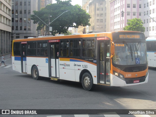 Itamaracá Transportes 1.583 na cidade de Recife, Pernambuco, Brasil, por Jonathan Silva. ID da foto: 11508713.