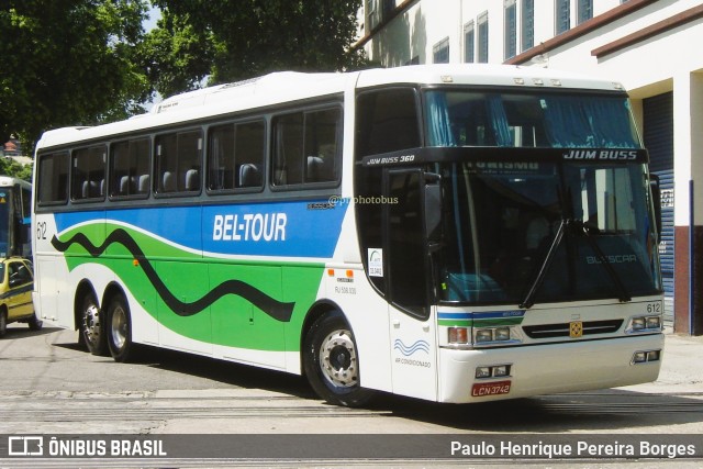 Bel-Tour Transportes e Turismo 612 na cidade de Rio de Janeiro, Rio de Janeiro, Brasil, por Paulo Henrique Pereira Borges. Número da foto: #11509071.