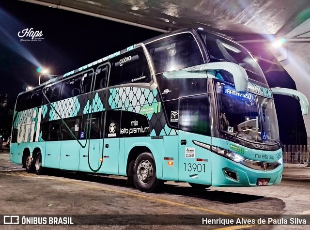 UTIL - União Transporte Interestadual de Luxo 13901 na cidade de Belo Horizonte, Minas Gerais, Brasil, por Henrique Alves de Paula Silva. Número da foto: #11510849.