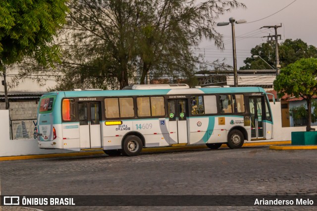 Viação Siará Grande 14609 na cidade de Fortaleza, Ceará, Brasil, por Arianderso Melo. Número da foto: #11509678.