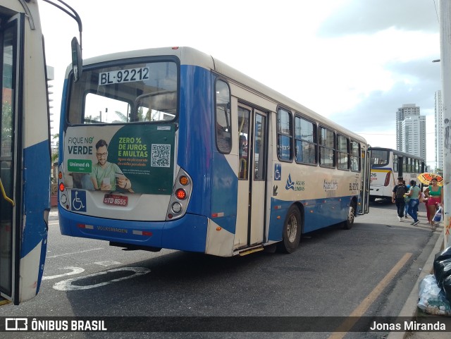 Transportes Águas Lindas BL-92212 na cidade de Belém, Pará, Brasil, por Jonas Miranda. Número da foto: #11508535.