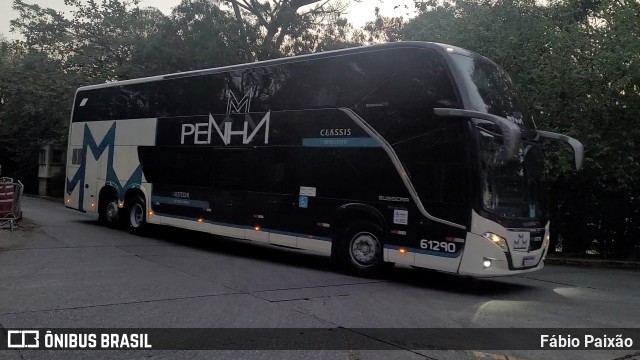 Empresa de Ônibus Nossa Senhora da Penha 61290 na cidade de São Paulo, São Paulo, Brasil, por Fábio Paixão. Número da foto: #11509312.