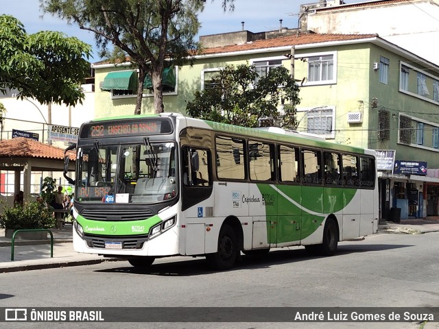 Caprichosa Auto Ônibus B27045 na cidade de Rio de Janeiro, Rio de Janeiro, Brasil, por André Luiz Gomes de Souza. Número da foto: #11511069.