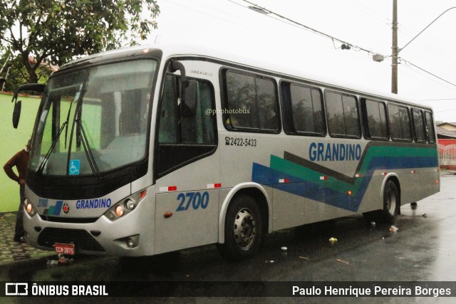 Grandino Transportes 2700 na cidade de Aparecida, São Paulo, Brasil, por Paulo Henrique Pereira Borges. Número da foto: #11509094.