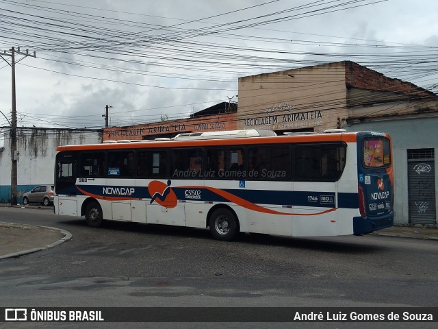 Viação Novacap C51502 na cidade de Rio de Janeiro, Rio de Janeiro, Brasil, por André Luiz Gomes de Souza. ID da foto: 11511055.