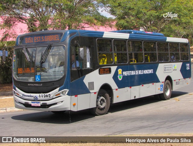 Auto Omnibus Floramar 11262 na cidade de Belo Horizonte, Minas Gerais, Brasil, por Henrique Alves de Paula Silva. Número da foto: #11510647.