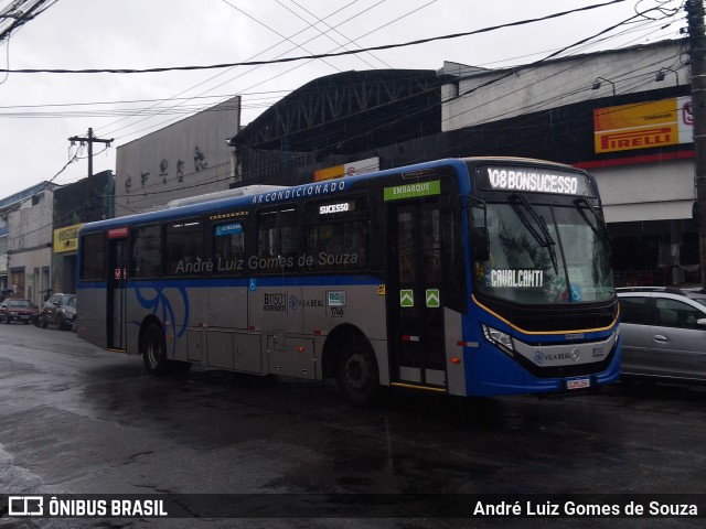 Viação Vila Real B11501 na cidade de Rio de Janeiro, Rio de Janeiro, Brasil, por André Luiz Gomes de Souza. ID da foto: 11511039.