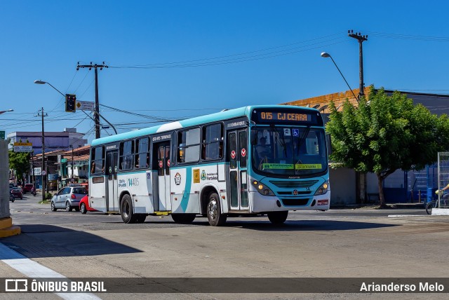 Viação Siará Grande 14405 na cidade de Fortaleza, Ceará, Brasil, por Arianderso Melo. Número da foto: #11509344.