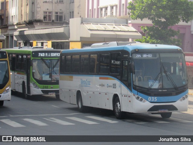 Expresso Vera Cruz 035 na cidade de Recife, Pernambuco, Brasil, por Jonathan Silva. Número da foto: #11508712.