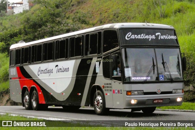 Caratinga Turismo 1010 na cidade de Barra do Piraí, Rio de Janeiro, Brasil, por Paulo Henrique Pereira Borges. ID da foto: 11509082.