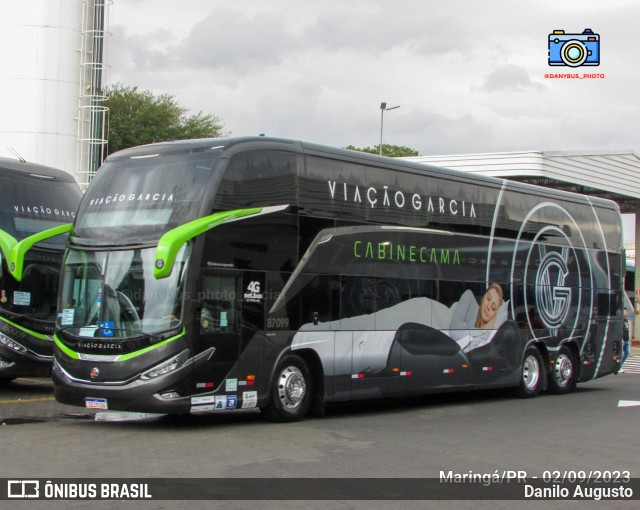 Viação Garcia 87099 na cidade de Maringá, Paraná, Brasil, por Danilo Augusto. Número da foto: #11509770.