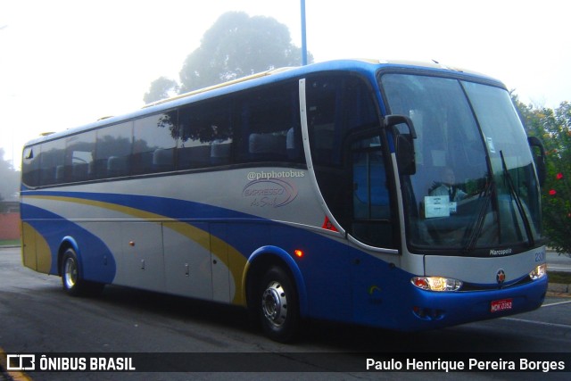 Expresso do Sul 2301 na cidade de Curitiba, Paraná, Brasil, por Paulo Henrique Pereira Borges. ID da foto: 11509099.