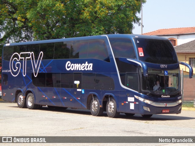 Viação Cometa 18309 na cidade de São Paulo, São Paulo, Brasil, por Netto Brandelik. ID da foto: 11510724.