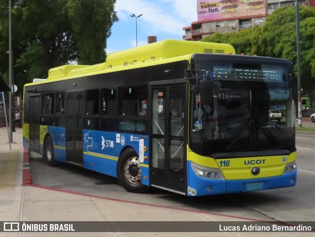 UCOT - Union Cooperativa Obrera de Transporte 116 na cidade de Montevideo, Montevideo, Uruguai, por Lucas Adriano Bernardino. ID da foto: 11509791.