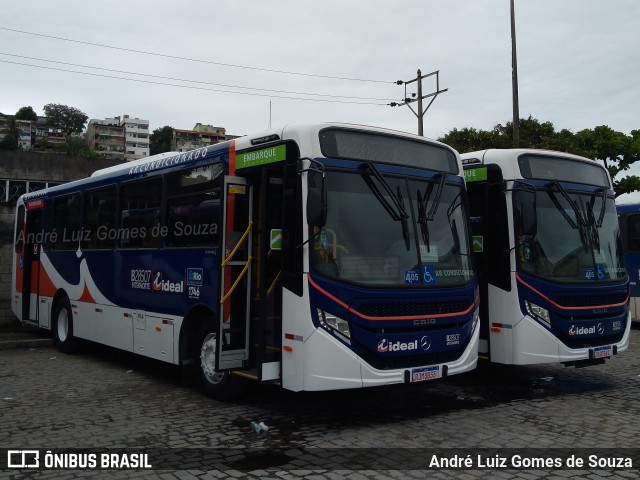 Viação Ideal B28507 na cidade de Rio de Janeiro, Rio de Janeiro, Brasil, por André Luiz Gomes de Souza. ID da foto: 11510524.